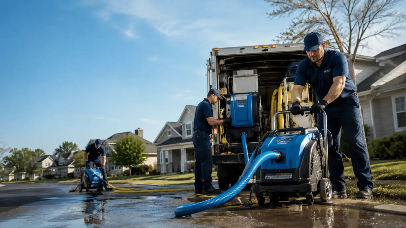 Flood Damage Cleanup in La Farge, WI